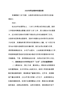 2025年两会精神专题党课（精编6篇）