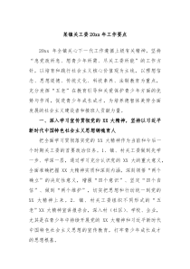 某镇关工委20XX年工作要点