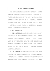 镇20XX年森林防灭火工作要点