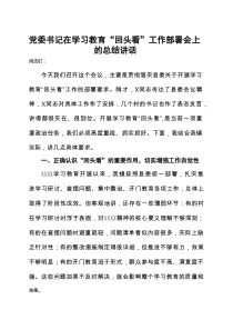 党委班子2025年”回头看”自查情况报告5篇参考资料