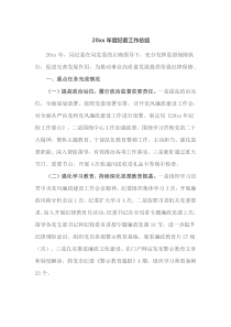 20XX年度纪委工作总结