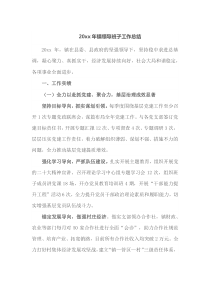 20XX年镇领导班子工作总结