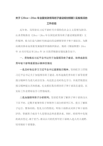 关于20xx年全国党政领导班子建设规划纲要实施情况的工作总结