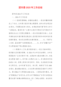 团市委2025年工作总结