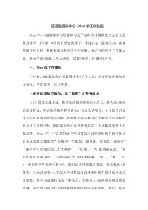 区县融媒体中心20XX年工作总结