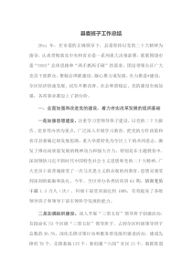 县委班子工作总结