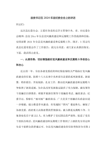 县委书记在2025年县纪委全会上的讲话