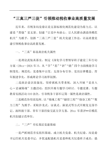 税务局机关党建经验交流材料