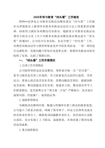 2025年学习教育“回头看”工作报告（共8篇）