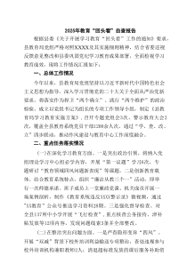 2025年教育“回头看”自查报告（合计8份）