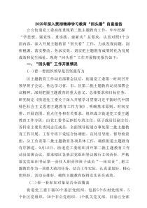 2025年深入学习教育“回头看”自查报告8篇（详细版）