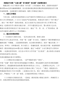 党委班子对照“七查七看”学习教育”回头看”自查情况报告精选（7篇）
