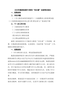 2025年集团党委学习教育“回头看”自查情况报告（共4篇）