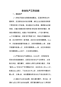 2025安全生产工作总结
