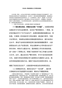 党支部一季度抓基层党建工作情况的报告