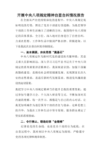 民政局党员干部开展2025年中央八项规定精神自查自纠工作报告 汇编12份