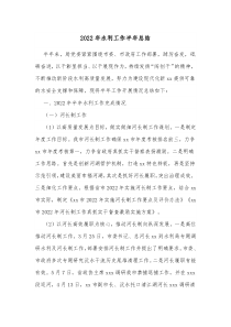 20XX年水利工作半年总结