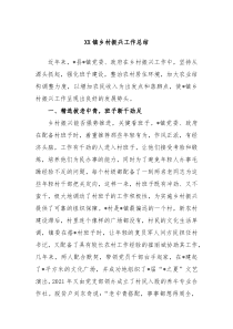 XX镇乡村振兴工作总结