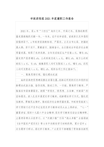 市政府党组20XX年度履职工作报告