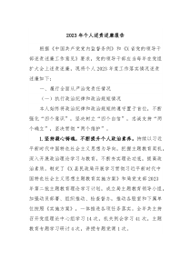 2023年个人述责述廉报告
