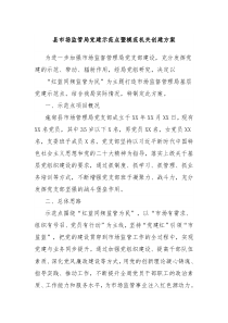 县市场监管局党建示范点暨模范机关创建方案