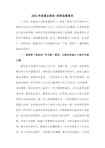 20XX年度国企副总述职述廉报告