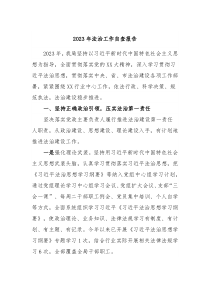 20XX年法治工作自查报告
