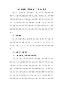 20XX年统战民族宗教工作自查报告