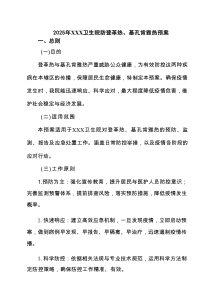 2025年XXX卫生院防登革热、基孔肯雅热预案5篇（精选版）