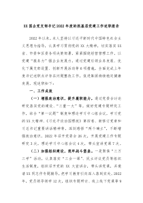 XX国企党支部书记20XX年度的抓基层党建工作述职报告