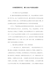 XX镇党委副书记镇长20XX年度述法报告1