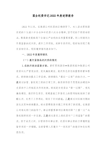 国企纪委书记20XX年度述职报告