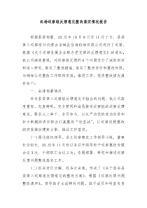 机场巡察组反馈意见整改落实情况报告