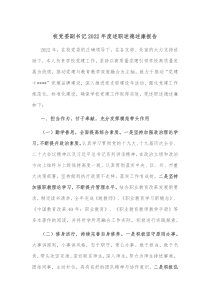 校党委副书记20XX年度述职述德述廉报告