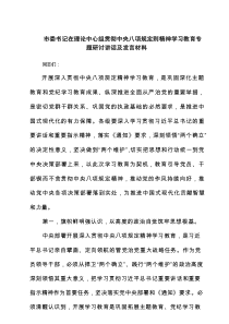 市委书记在理论中心组贯彻中央八项规定则精神学习教育专题研讨讲话及发言材料4篇范例