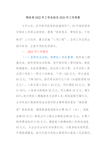 税务局20XX年工作总结及20XX年工作思路