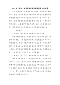 20XX年上半年文旅体局乡村振兴精准扶贫工作汇报