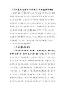 20XX年度民主生活会六个带头对照检查剖析材料