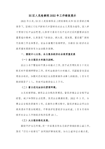 XX区人民检察院20XX年工作绩效展示