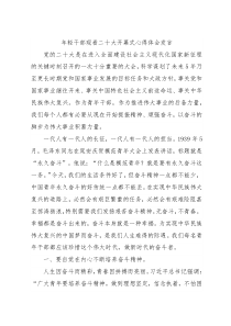 盛会开幕式心得体会发言