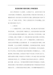 某县抓好新兴组织党建工作情况报告