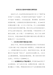 自贸区优化营商环境情况调研报告