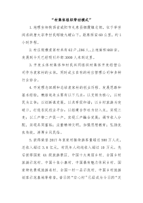 乡村振兴经验材料村集体组织带动模式