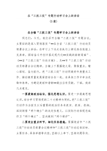 3篇在三抓三促专题行动学习会上的讲话