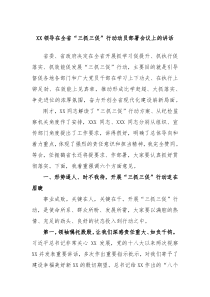 XX领导在全省三抓三促行动动员部署会议上的讲话