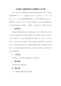 全县城乡自建房屋安全专项整治工作方案