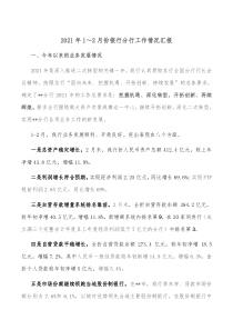 20XX年12月份银行分行工作情况汇报