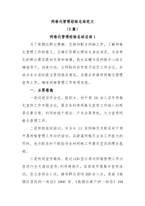 5篇网格化管理经验总结范文