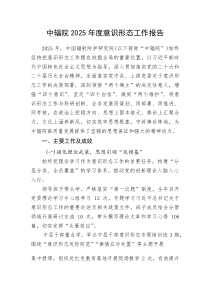 中辐院2025年度意识形态工作报告(资料)