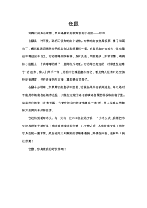 小学生我的宠物主题作文